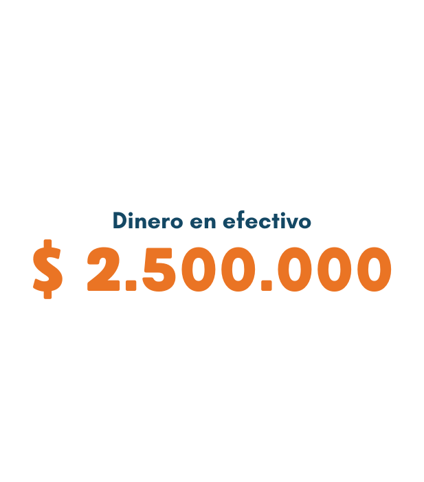 DOS MILLONES QUINIENTOS MIL PESOS ($2.500.000,00)